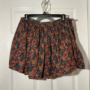 Barney’s NewYork Co-Op Floral Bubble Mini Skirt